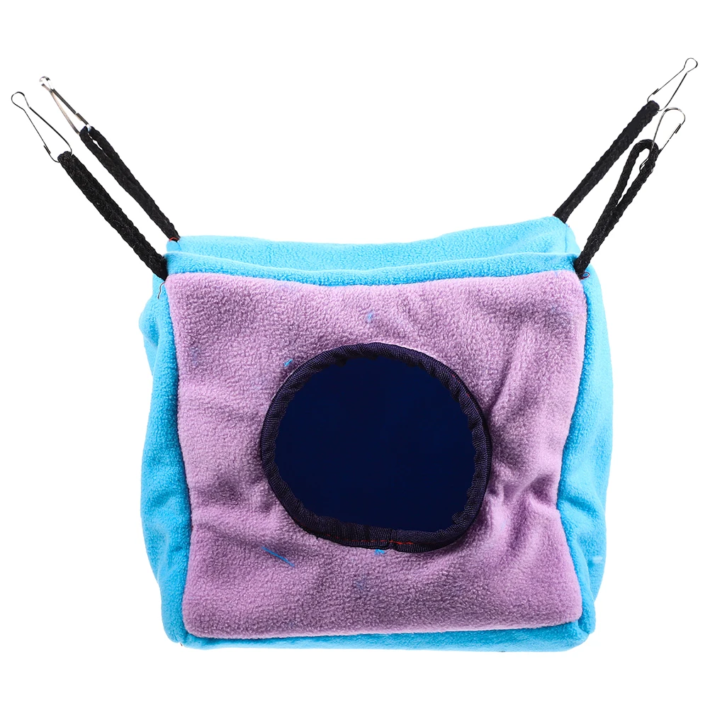 

Winter Double Hammock Cage Indoor Cotton Small Animals Pet Nest Suspending Hamster