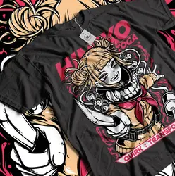 Himiko Toga T-Shirt HERO Izuku Midoriya Girl Kawaii Shirt All Size
