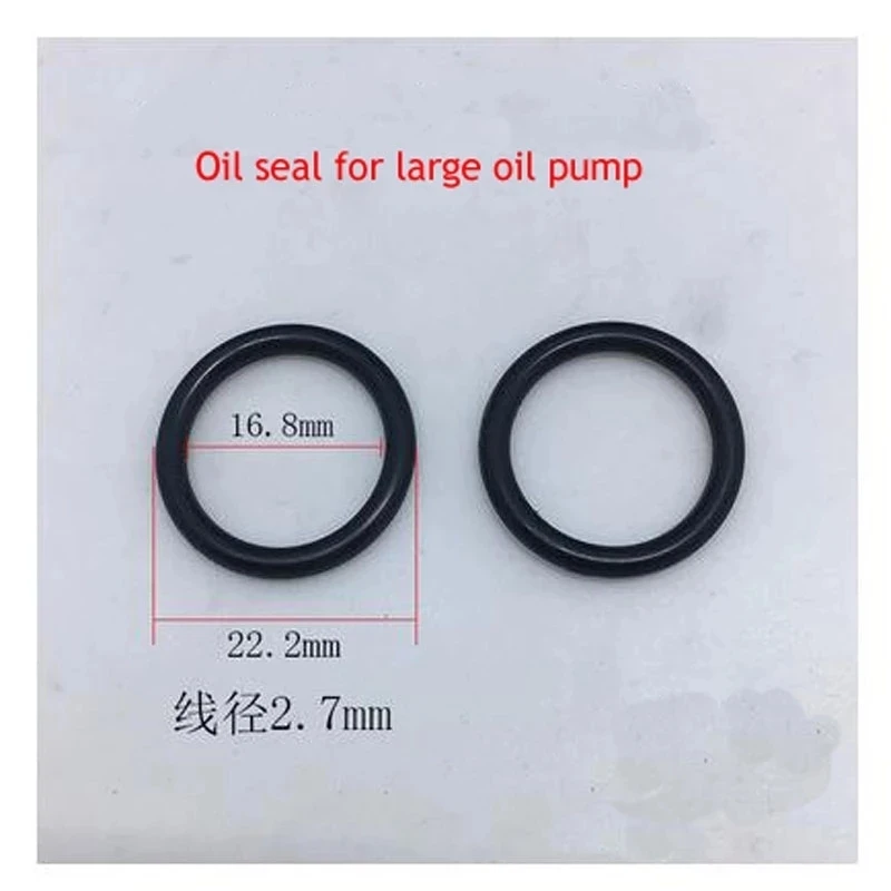 Double PumpOil pumpHorizontal DoublePump Jack Cylinder AirPump Seal Ring 4pcs