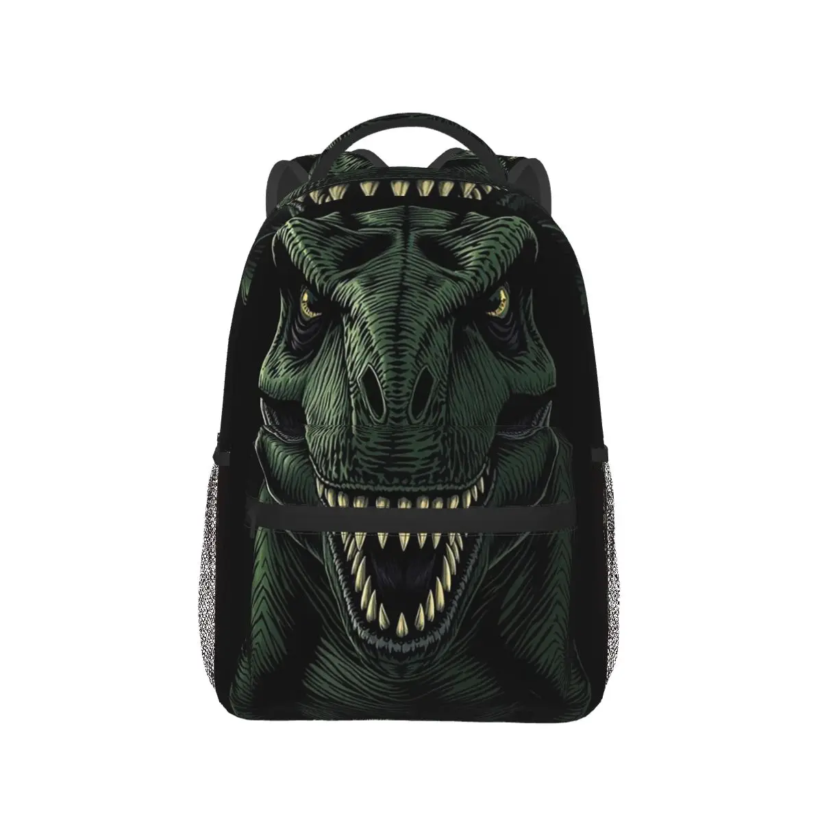 Roaring T-Rex Jungle Dinosaur Theme Backpack Hot Sale Daypack Large Capacity Kids BookBag School Bag Shoulder Bags for Men Women