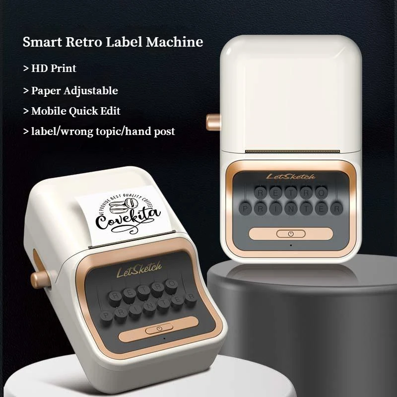 Labeling Machine Wrong Title Printer Convenient Small Smart Bluetooth Thermosensitive Sticky Note Printer Small Label Printing