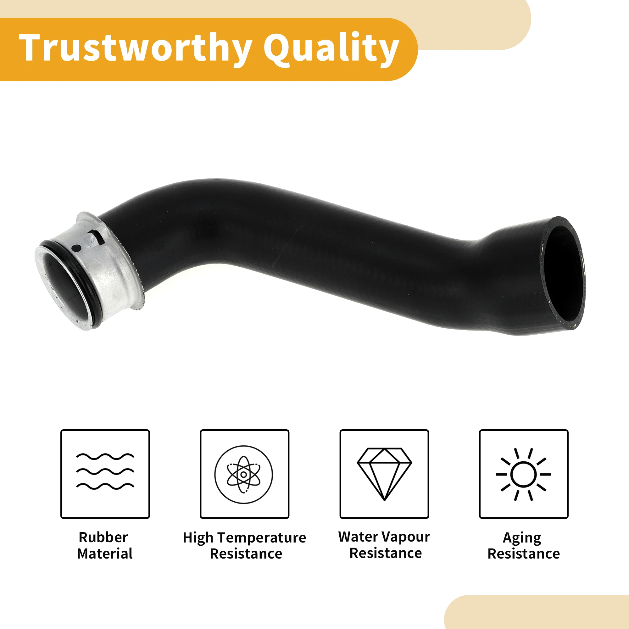 خرطوم مدخل هواء المحرك X Autohaux لحافلة مرسيدس بنز سبرينتر 310 09-13 رقم A9065012082 #4