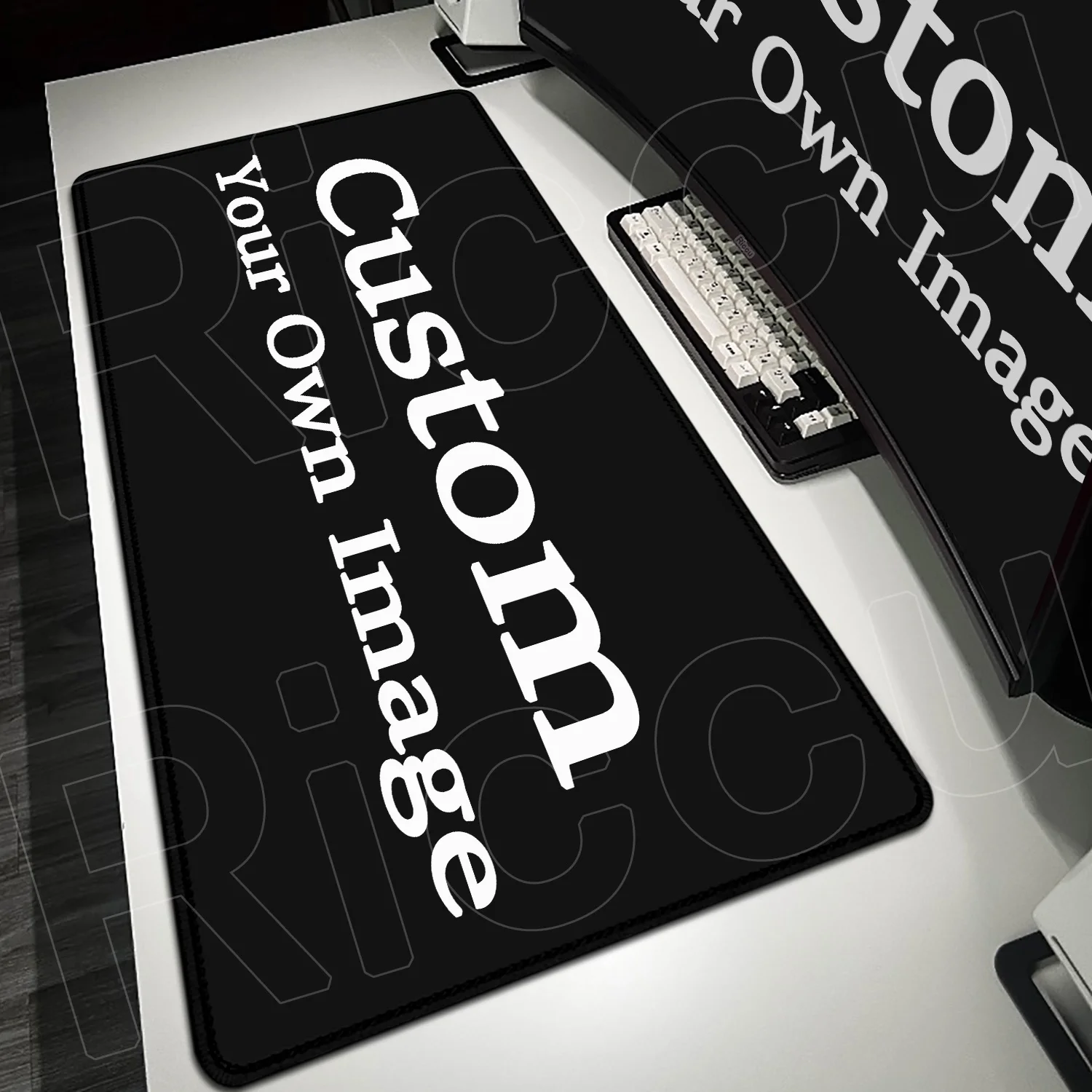 

Customized Gaming Mouse Pad 120x60cm Oversized Home DIY Table Mats XXXL Soft Office Non-Slip Natural Rubber Base Computer Carpet