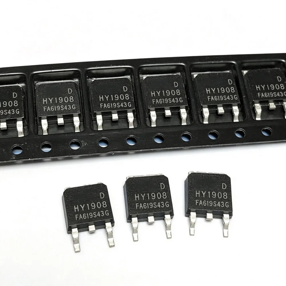 5PCS IRFR13N15D HY1908 FCD380N60E CS8N25 NCE7560K J80S04M3 TO-252
