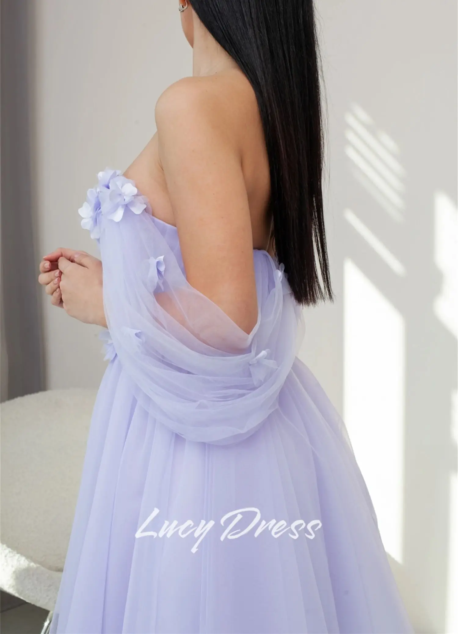 Lucy robe de soirée personnalisée robes pour Quinceanera robe d'occasion spéciale robes formelles femmes grâce robes de bal jupe courte