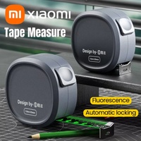 Xiaomi Tape Measure Self-locking Steel Tape 10M Portable Woodworking Measure High-Precision Retractable Ruler Measuring Tool