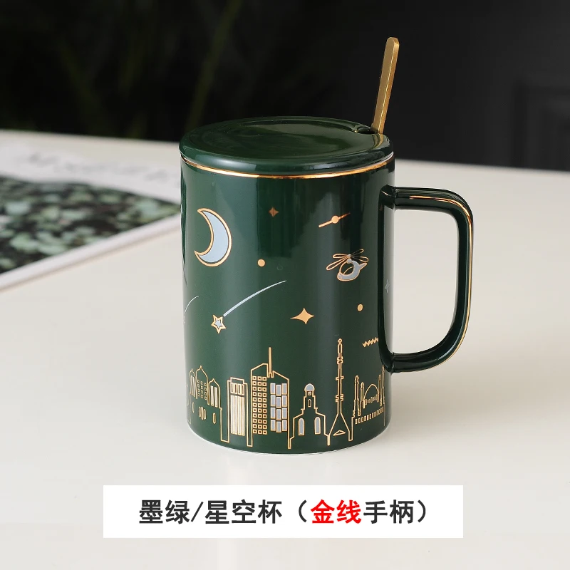 Estético viagens canecas cerâmica moda minimalista café da manhã japonês alta qualidade copos de café canecas criatividade tasse caneca bonito copo