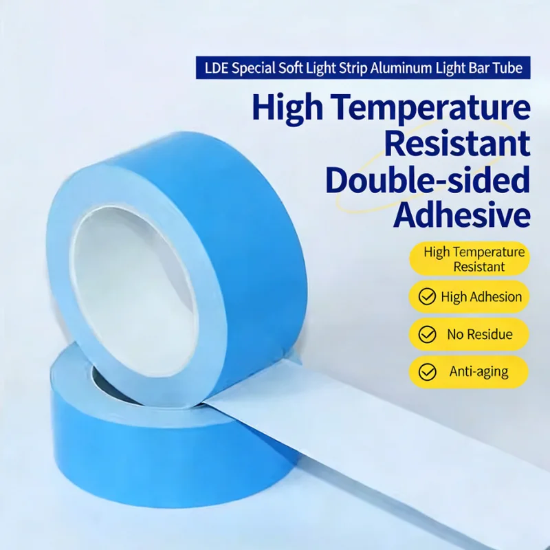 Cinta adhesiva de doble cara termoconductora para tiras LED, kits de modificación de TV LCD, componentes de chip electrónico Disip Disipador de calor