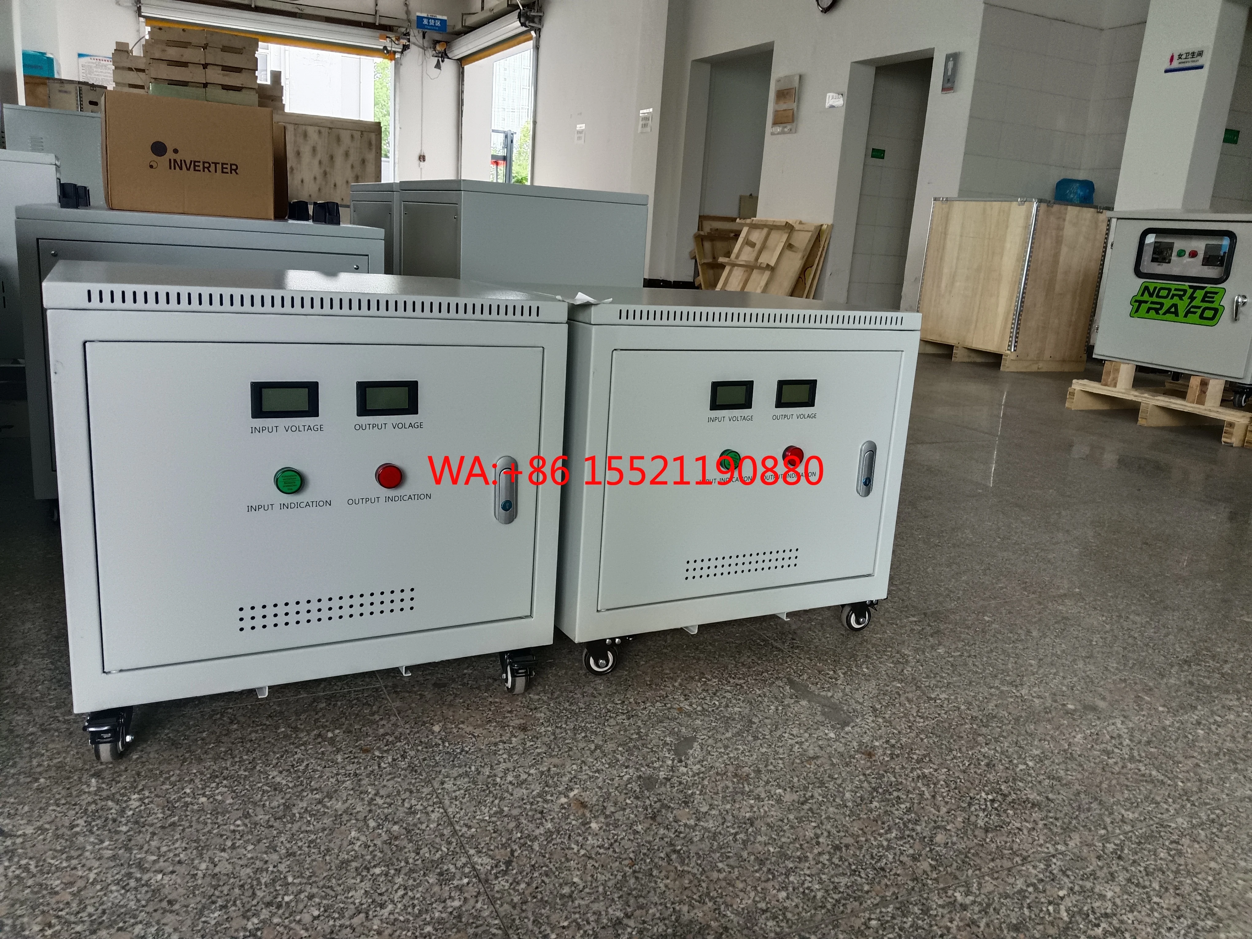Transformer 380V to 220V Pure Copper Coil Step-up Converter Dry Type 5kva Three Phase Isolation