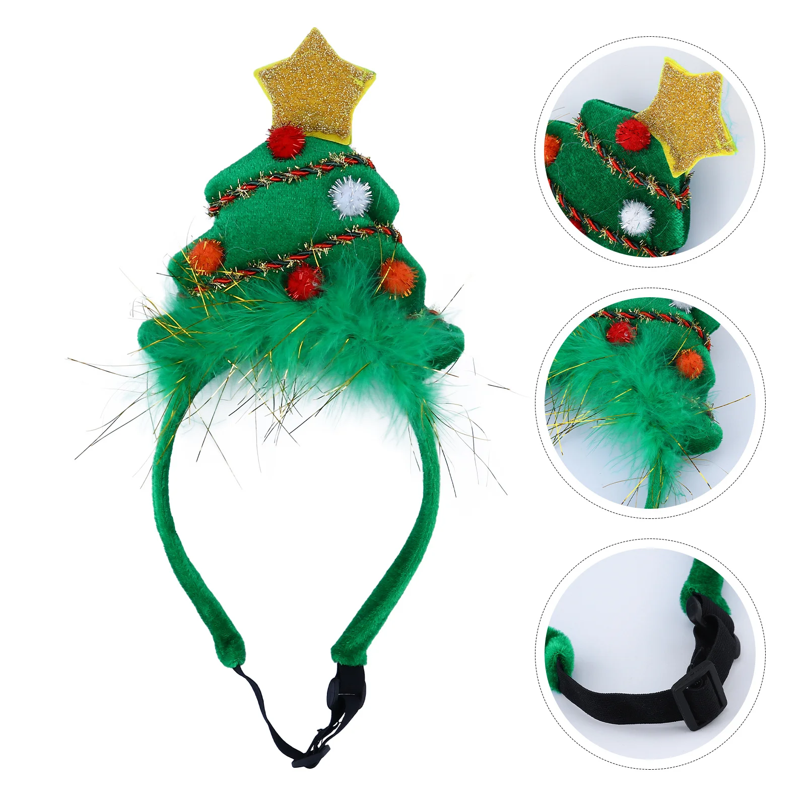 

Christmas For Hair Hoop Cosplay Costume Holiday Xmas Decor, Xmas Decor Pet Supplies Dog Pet Hair Hoop Accessories