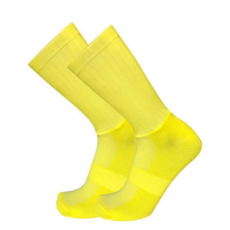 Chaussettes Aero en silicone pour le cyclisme, la course de vélo, l'équipe professionnelle, la course en plein air, le sport, non ald, haute qualité, nouveau, 2024