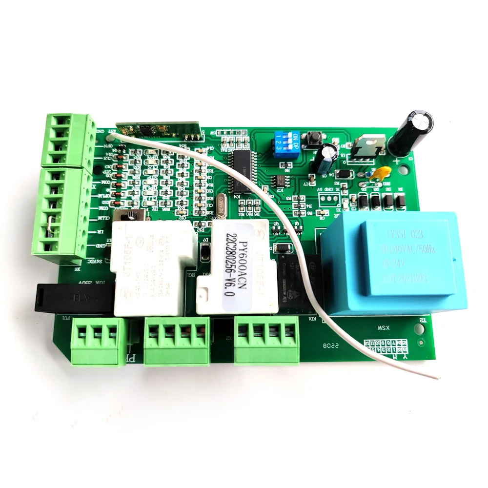 py600ACN Control Board for Sliding Gate Opener Security Electronic Main Replacement Circuit Control Board 110V or 220V