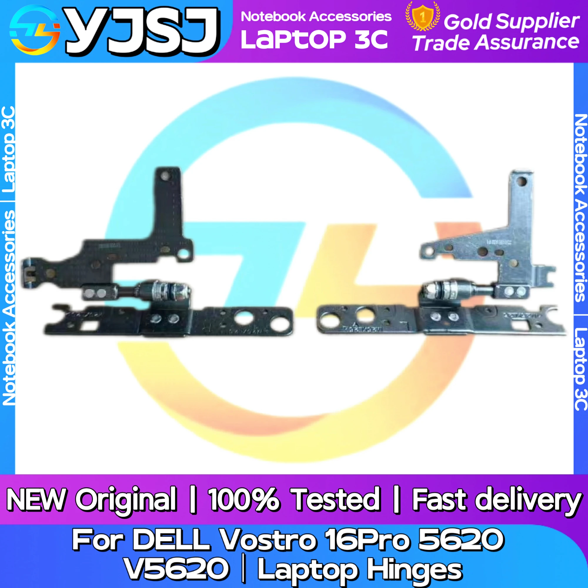 New Original Laptop Notebook Hinges For DELL Vostro 16Pro 5620 V5620 built-in left and right Hinges LCD Screen Hinge