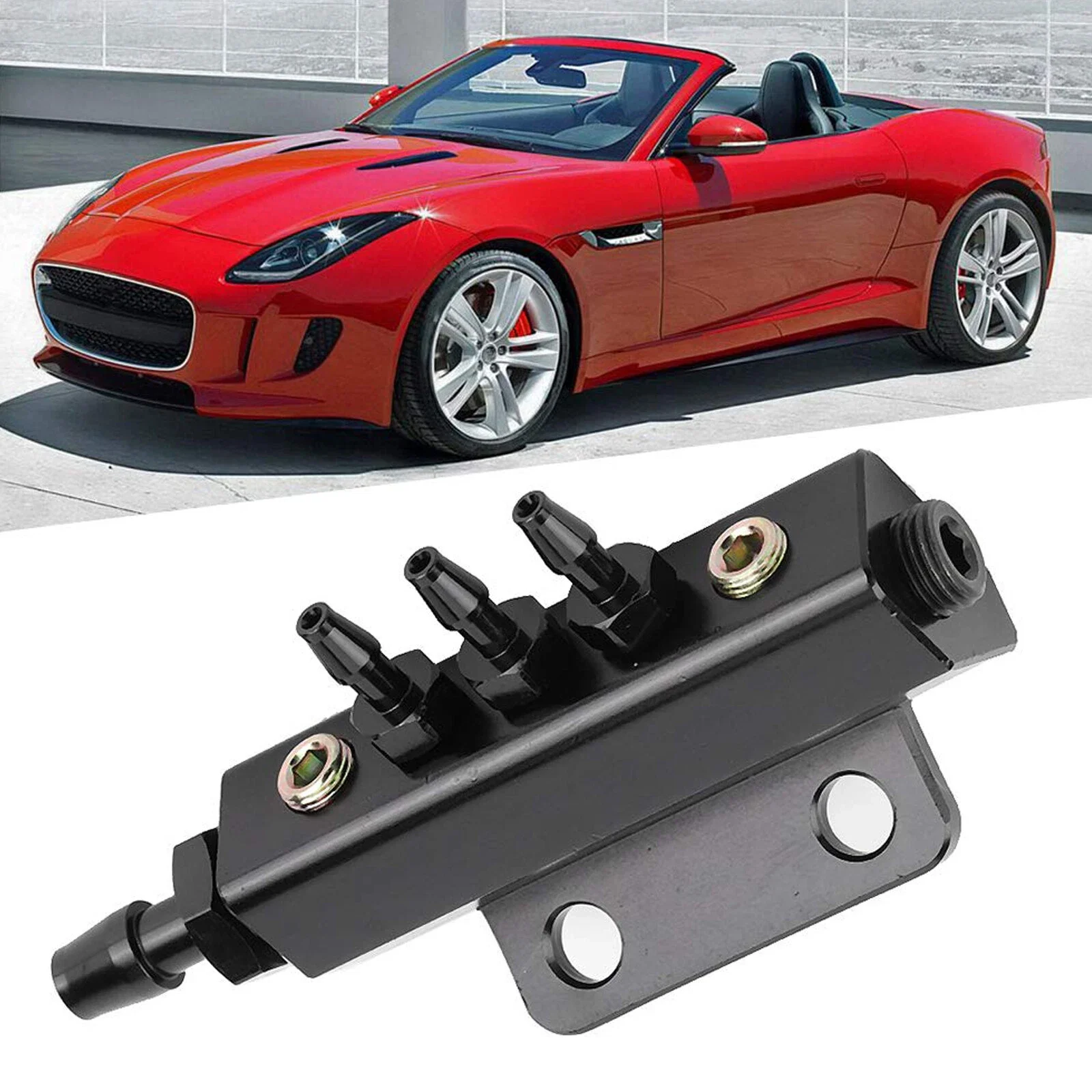 Image of 5-Port Auto Vakuum Block Ansaugkrümmer Kit Kraftstoff Gas Wastegate Turbo Boost