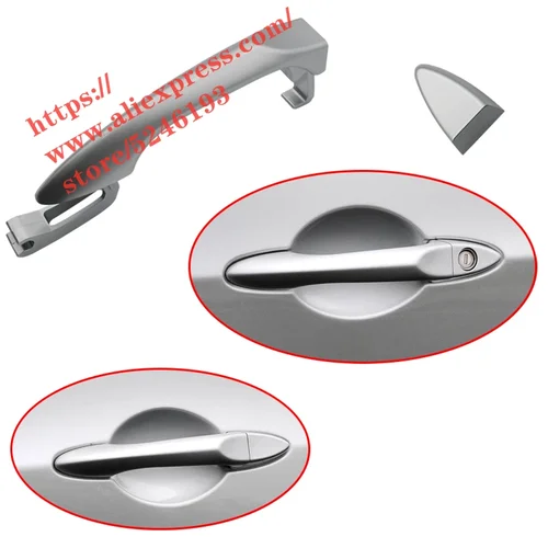 Imagen 2 del producto Manija exterior de puerta para JAC J3 TurinTongyue Tagaz C10 manija exterior de puerta
