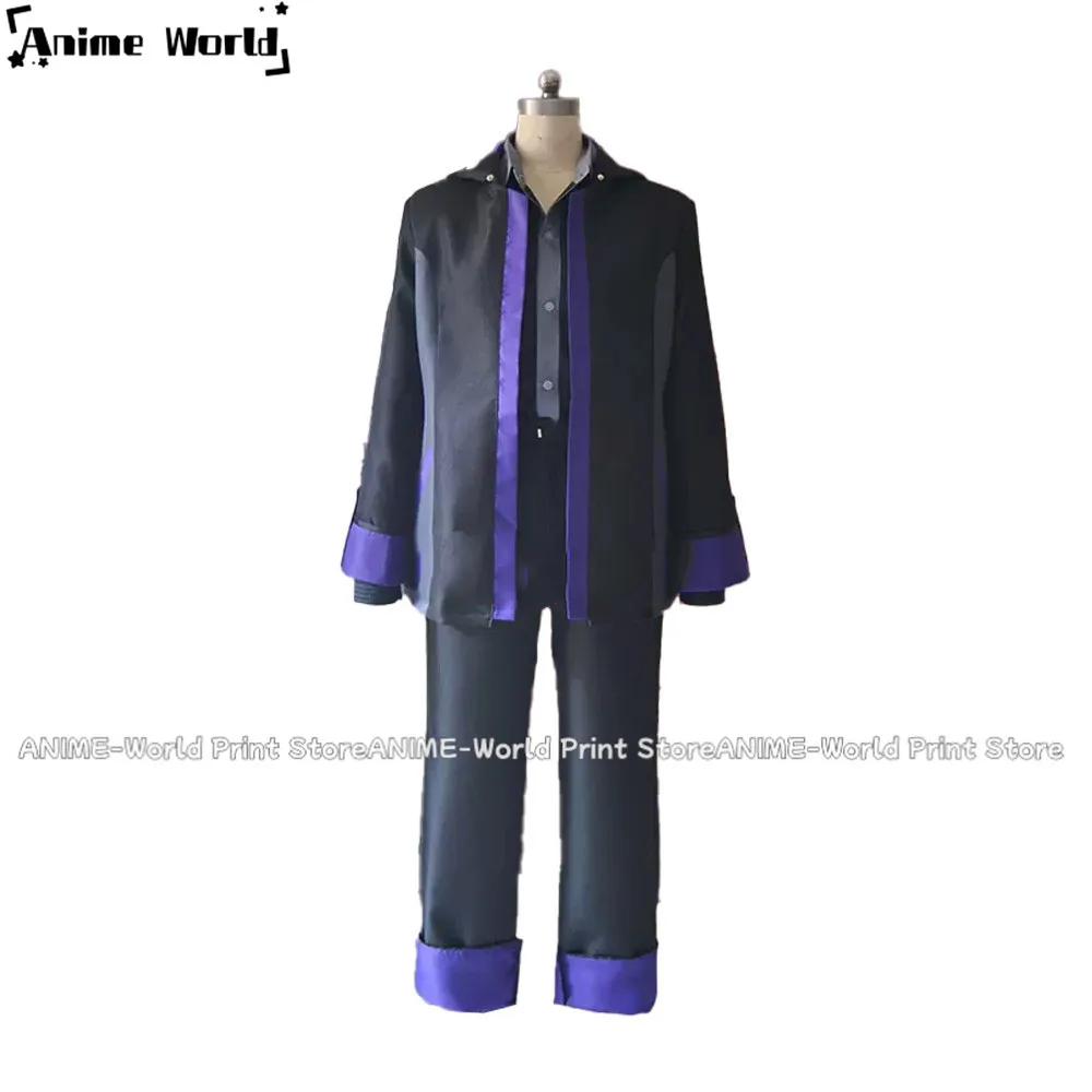 

《Custom Size》 Anime Promise of Wizard Owen Cosplay Costume Furin High School Uniform