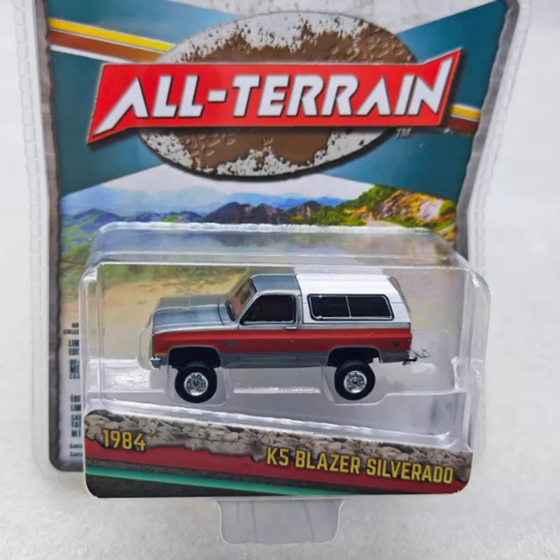 Greenlight 1:64 1984 K5 Blazer Silverado Alloy Car Model Static Display Classic Vehicle Adult Collection Toy