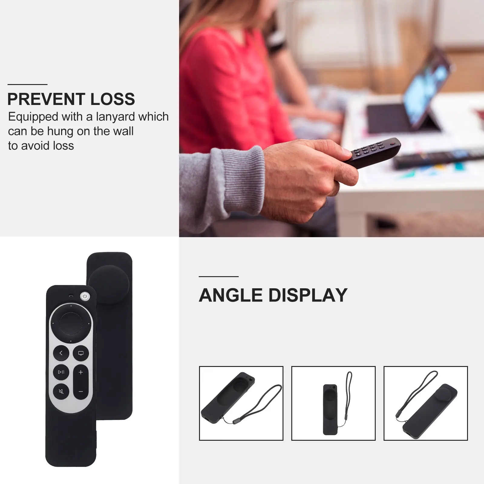 

Silicone Remote Control Case Protector Holder Dustproof Anti Scratch Cover For Remote Cases Accessories Gifts