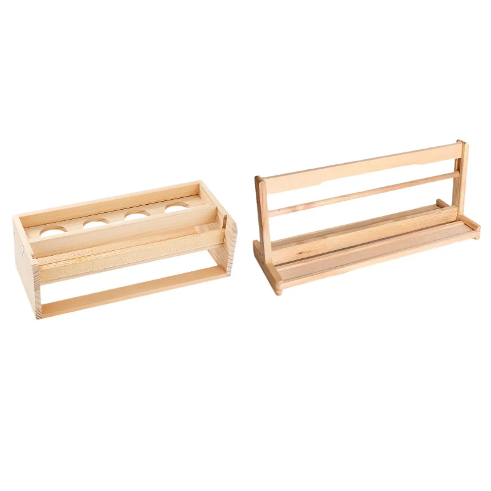 

Tabletop Paper Roll Dispenser Craft Sturdy Roll Painting Stand Storage Paper Wooden Scroll, Paper Roll Holder Desktop Easel