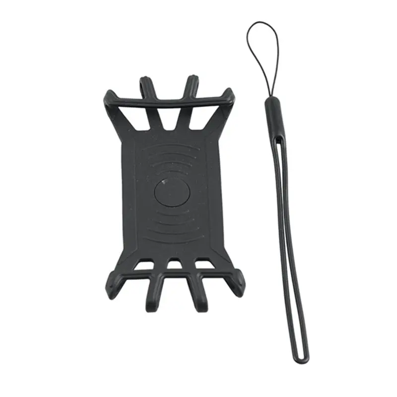 A89E-Bike Mobile Halter Halterung Fahrrad Telefon Mobile Silikon Halter Motorrad Stoßfest Für Garmin Schnittstelle