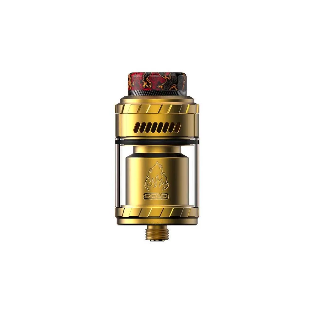الأصلي ThunderHead Creations Blaze Solo RTA Tank 25 مللي متر 3.5 مللي/5.5 مللي قدرة ملف واحد 810 بالتنقيط تلميح البخاخة السجائر الإلكترونية