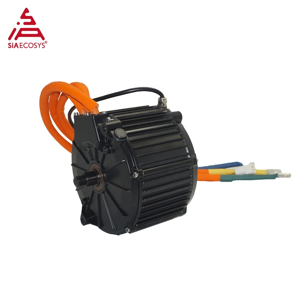 QS Motor QS165 10000W 50H 72V Mid Drive Motor Hall and Encoder PMSM Motor for Electric Motorcycle