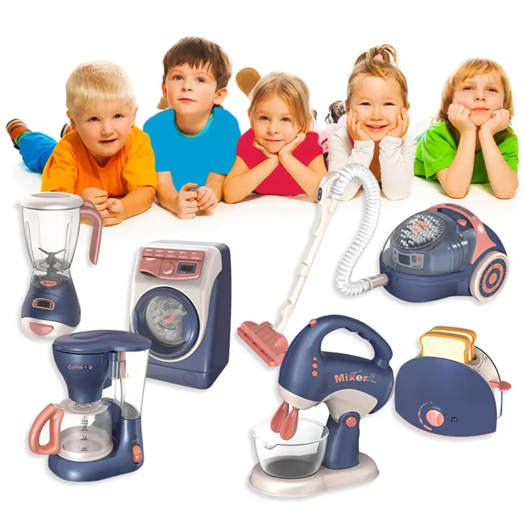 Miniature Simulation Home Appliance Pretend Play Development toy for Toddler Party Game Model