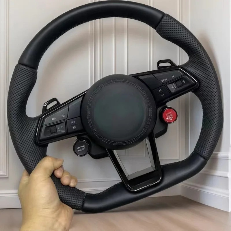 

Steering Wheel Carbon Fiber For Volkswagen R8 Carbon Fiber Steering Wheel Sagitta Magotan Golf Passat CC Retrofit Accessories