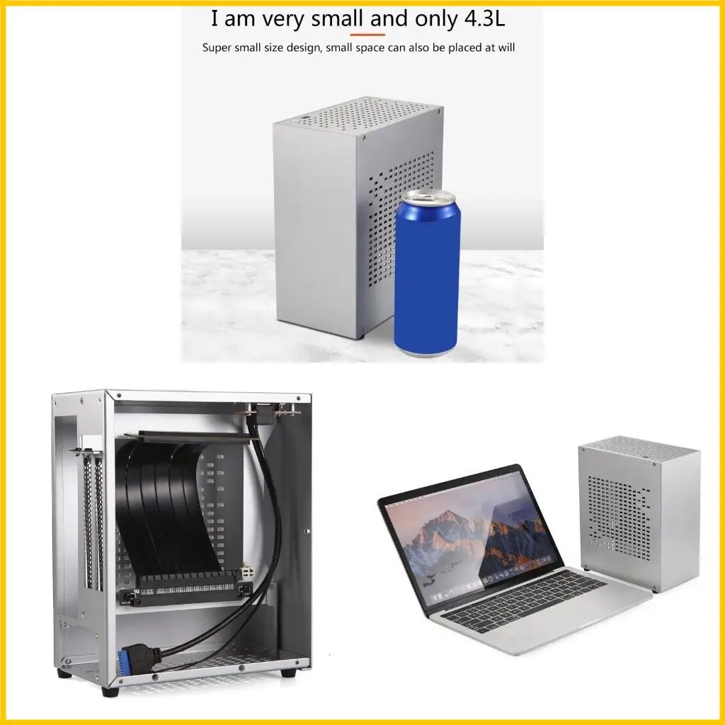 

Mini Desktop Itx Gaming Computer Host Aluminium для Case USB3.0 HTPC с PCIe C