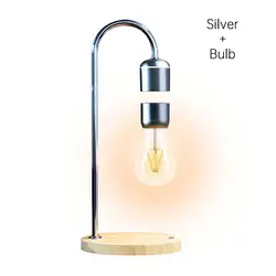 Ampoule LED flottante magnétique sans fil, chargeur sans fil, lampe de bureau, décoration de la maison, chambre, bureau, cadeau unique