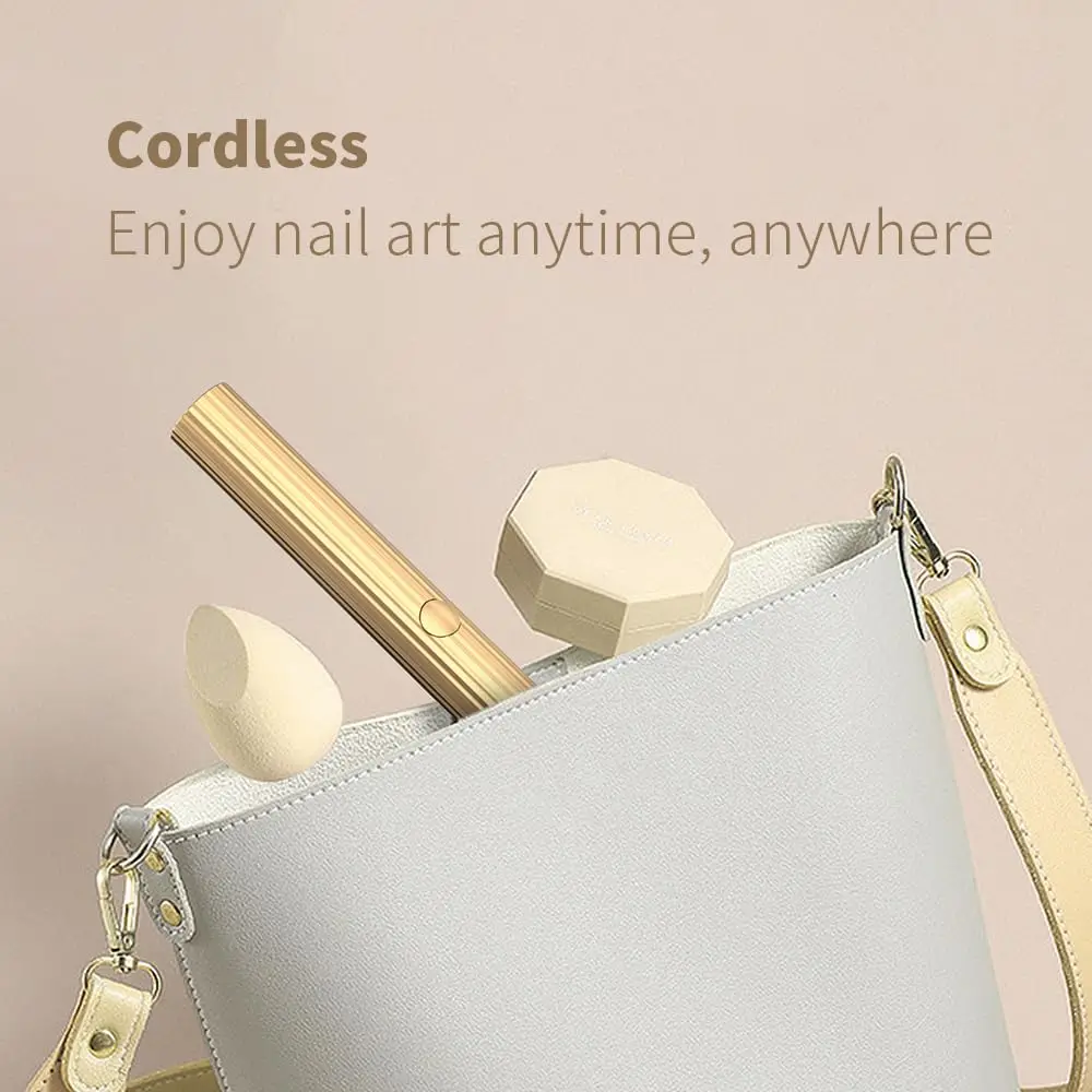 آلة تجفيف الأظافر سريعة الجفاف USB المحمولة ، مصباح LED صغير بالأشعة فوق البنفسجية ، ضوء لعلاج جميع هلام الأظافر