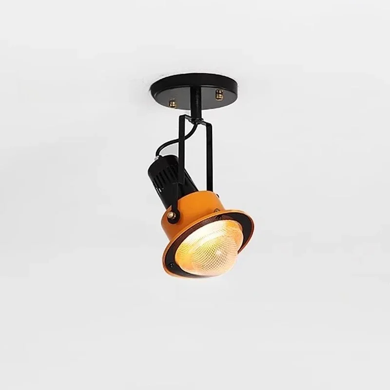 

Nordic Bauhaus aisle entrance spotlights Memphis living room surface downlights