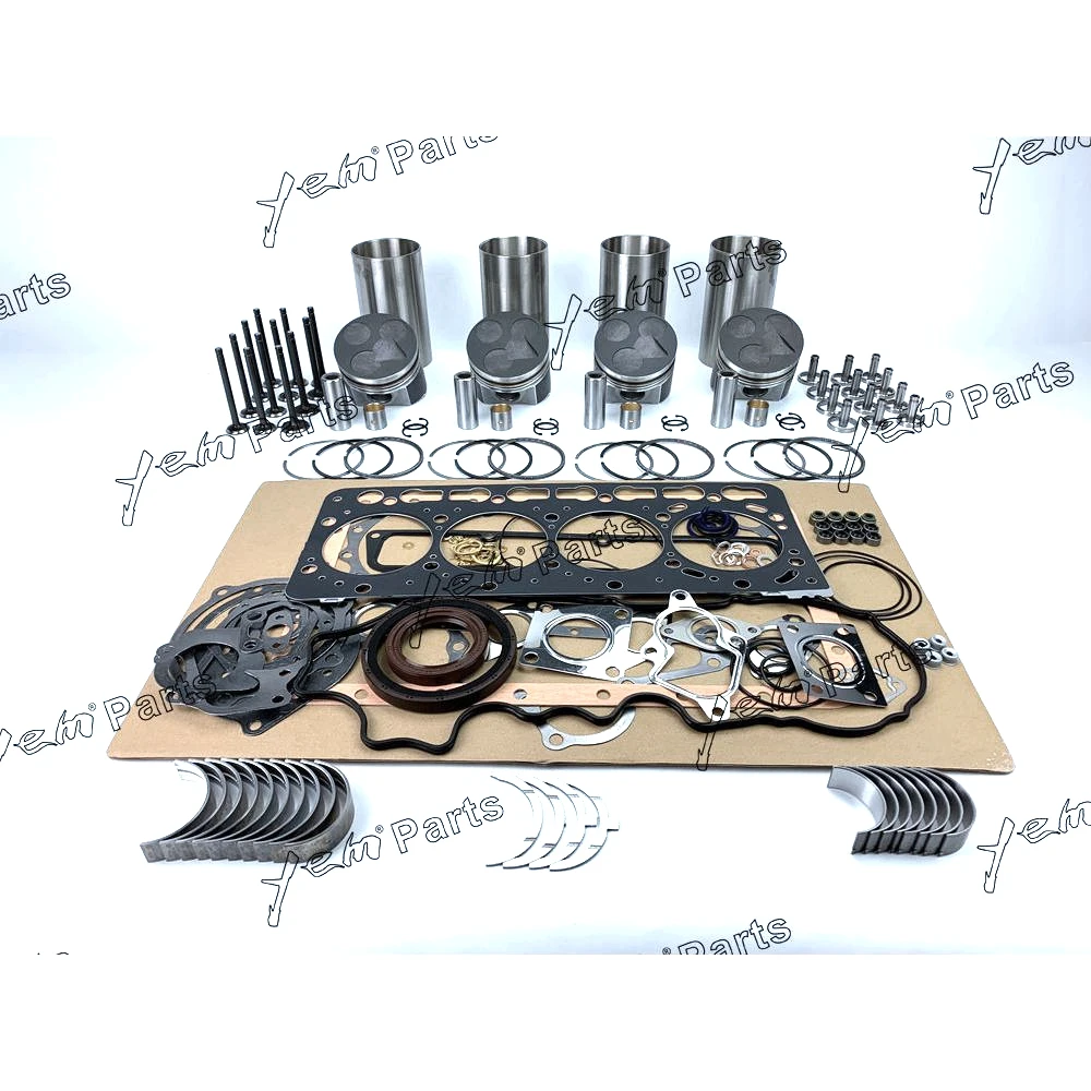 Good Quality V3600 V3600 V3600DI-T overhaul rebuild kit For Kubota engine tractor repair part