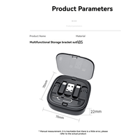 Efficient Multi-Function 60W Fast Charging Data Cable Storage Box