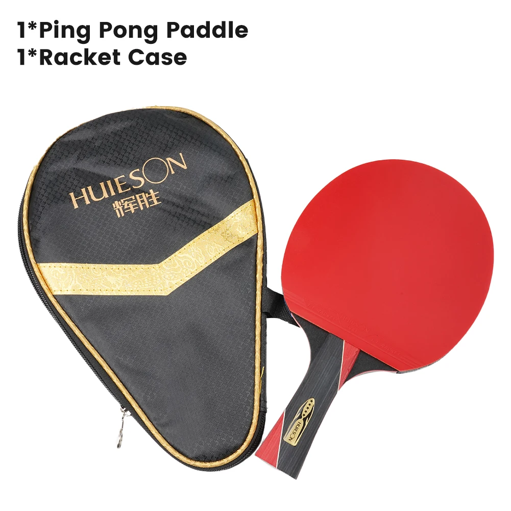 1 Pc Single Professional Training Carbon Table Tennis Bat Racket Ping Pong Paddle Carbon Fiber And Rubber Ping Pong Paddle