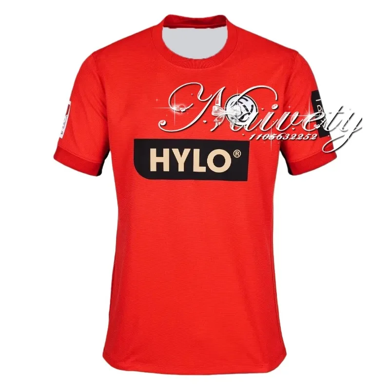 2026 الصيف مروحة الرياضة امتصاص العرق التجفيف السريع تي شيرت الأطفال كرة القدم التدريب الوالدين والطفل الملابس ثلاثية الأبعاد قميص مطبوع #2