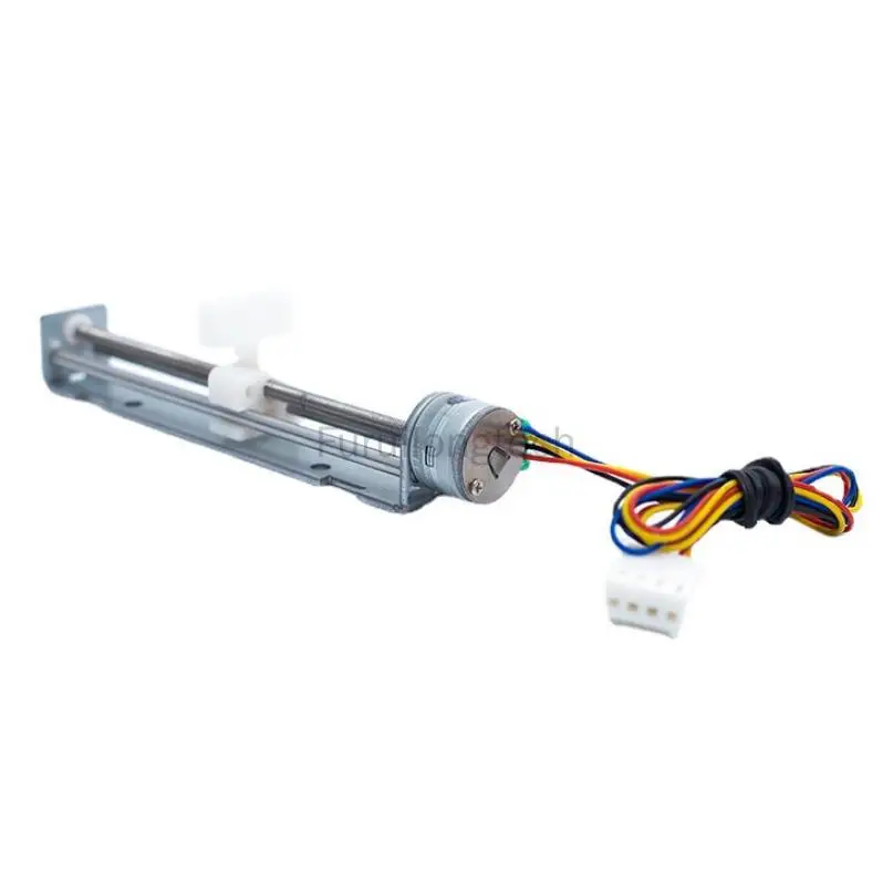 

Stroke 80mm Small Guide Rail Stepper Motor Slider Diy For Woodworking Engraving Machines