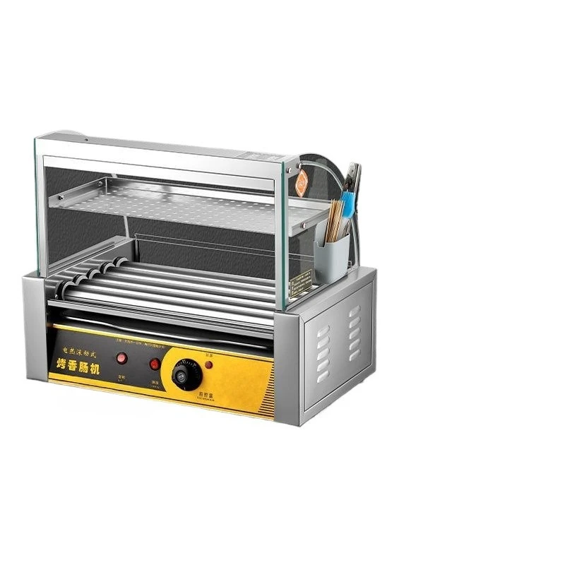 

Sausage grill machine, commercial, small Taiwanese sausage stall