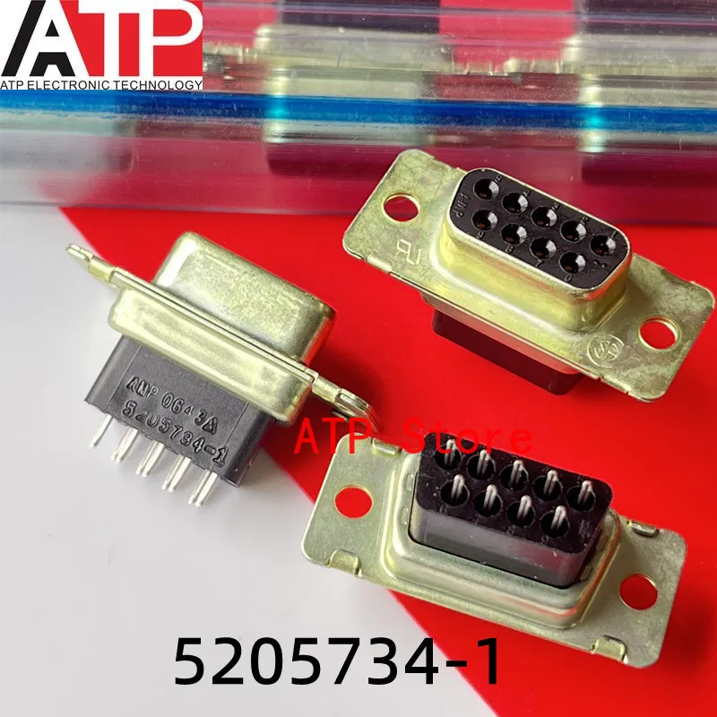 

2PCS 5205734-1 Board to board connector 2.74mm PCB D-Sub 9-bit Integrated chip IC original inventory