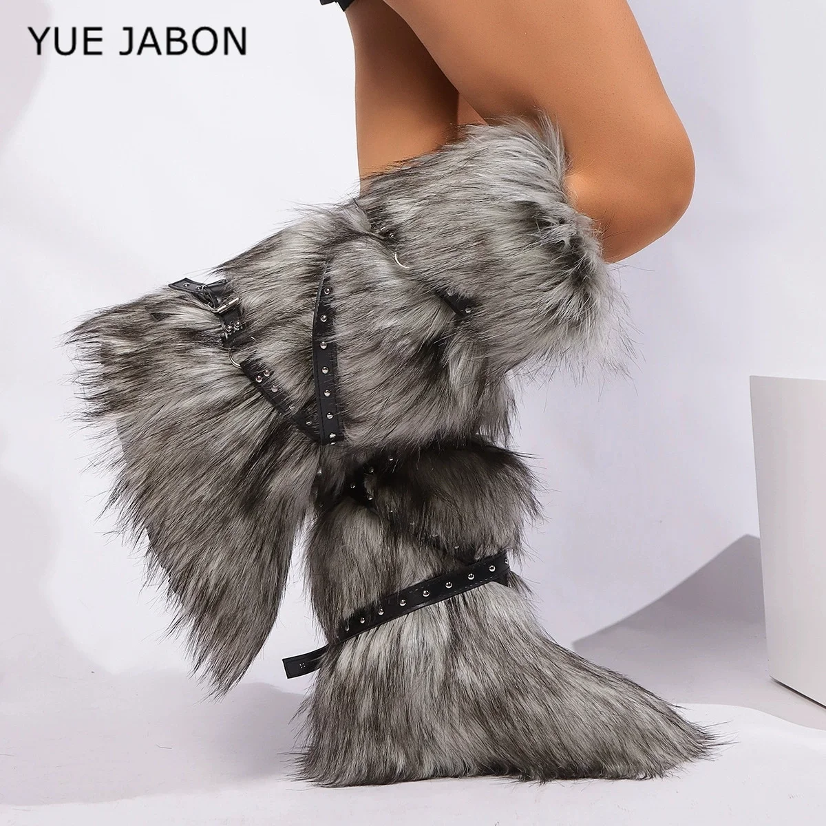 New Fury Snow Boots 2026 New Winter Mid-Calf Sleeve Fury Boots for Warm and Spicy Girls Fashion Snow Boots for Women - view 3
