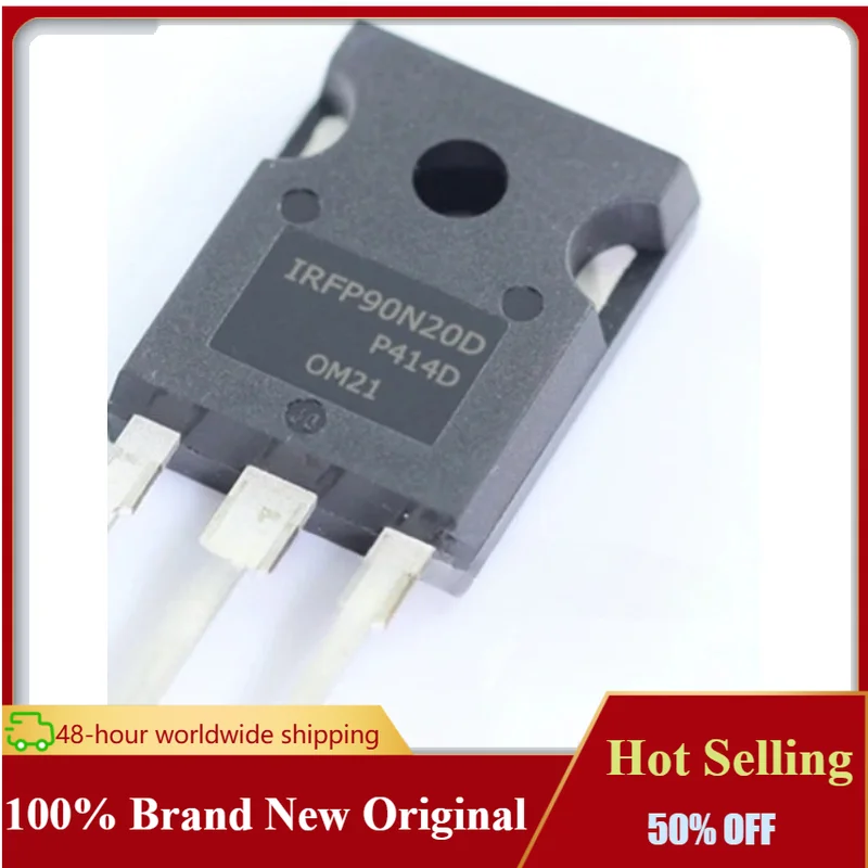 10PCS 100% New Imported Original  IRFP90N20DPBF IRFP90N20D IRFP90N20 FP90N20D TO247 Field Effect Three Pole 200V 94A