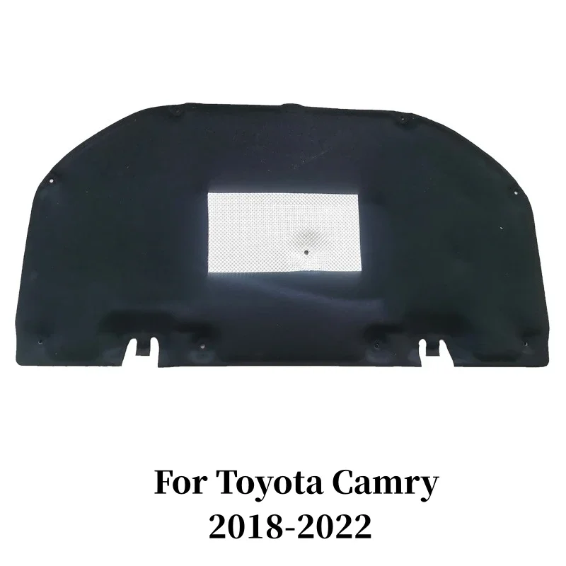 For Toyota Camry 2006-2022 Front Engine Hood Insulation Pad Sound Heat Cotton Soundproof Mat Cover Foam Fireproof for Camry