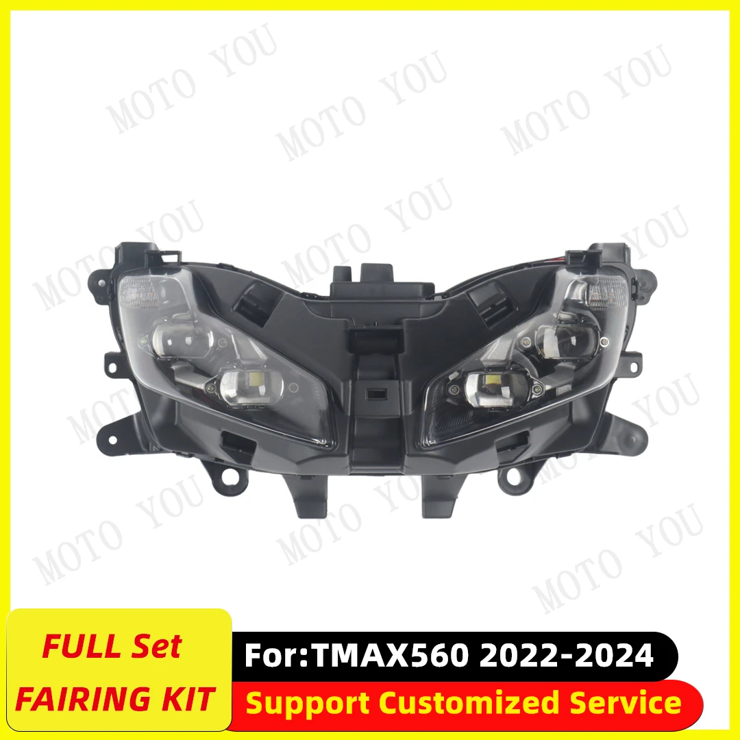 

LED Headlight For Yamaha TMAX560 Tmax T-MAX 560 2022-2024 T MAX560 T-MAX560 Headlamp Head Light Motorcycle Lamp Assembly Housing