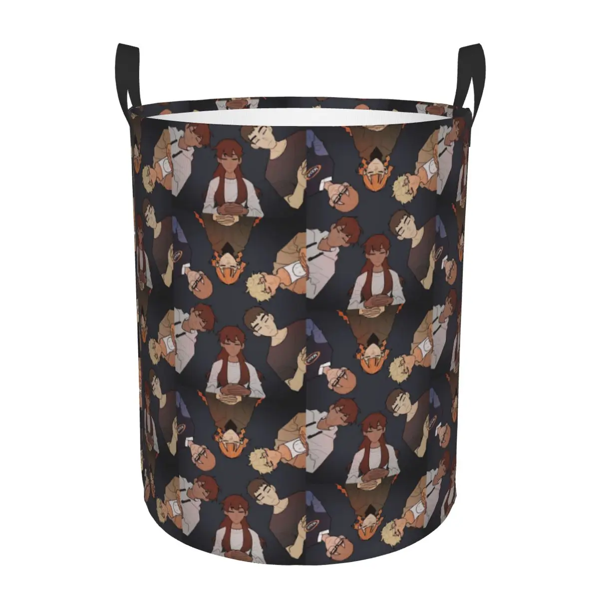 

School Bus Graveyard Dirty Laundry Baskets Foldable Large Waterproof Clothes Sundries Basket For Home Kids