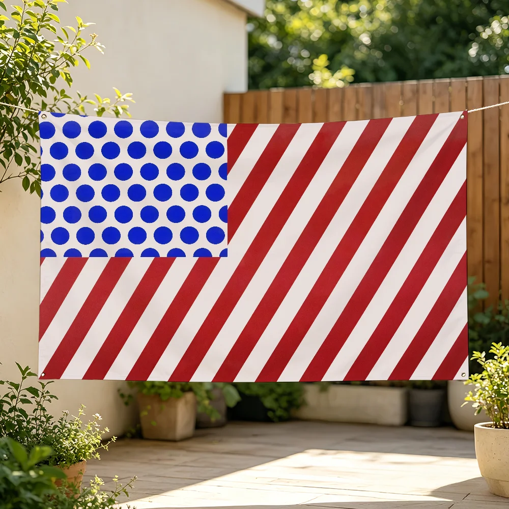 Art R-Roy Lichtenstein Flag Banner For Sports Matches Games Parade Rally Holiday Festival Backyard Balcony Club Bar Decor