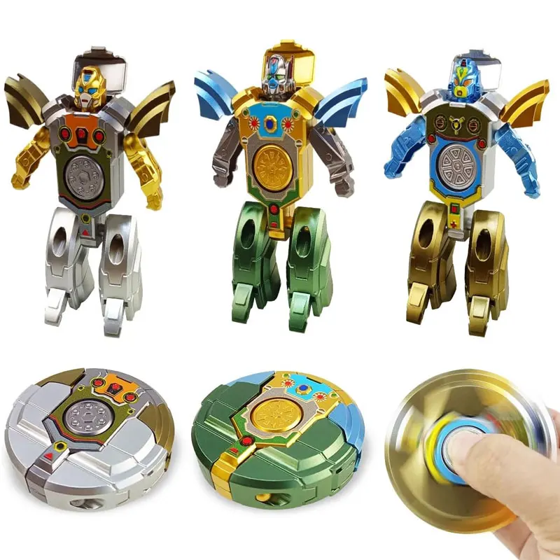Kreative Transformation Fidget Spinner Hand Spinner Roboter Spielzeug Finger Gyro Antistress Stress Relief Sensorische Spielzeug für Kinder Geschenk