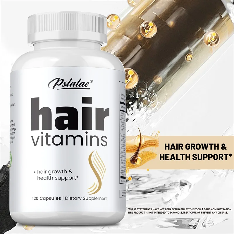 Hair Vitamins - Anti-hair Loss and Hair Thinning Vitamins for Visibly Thicker, Fuller Hair