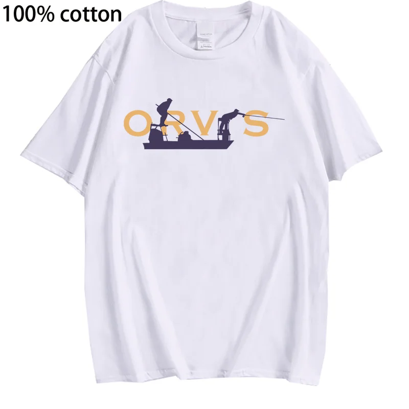 Fashion Orvis T Shirt Boys Girls Clothes Funny Tops T-shirt Summer Tshirt Teen top y2k fishing clothing hot deals  streetwear