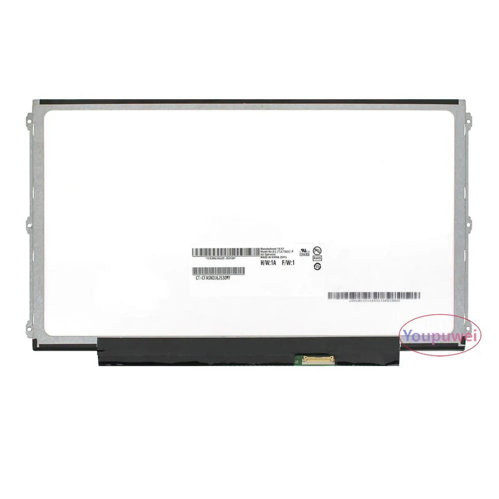 

For Dell E7240 E7250 B125XTN02.0 LP125WH2-TPB1 HB125WX1-201 replacement display eDP 30-pins 12.5-inch Laptop LCD Screen