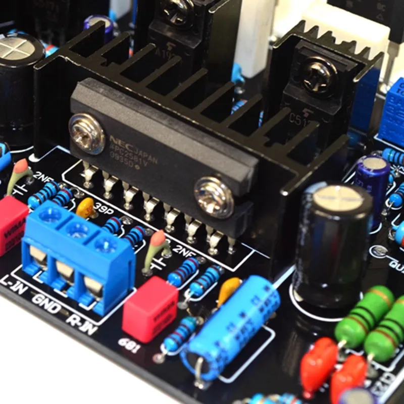 Hifi MOSFET المنزل مكبر صوت مجلس IRF240 + IRF9240 منفصلة FET مجال تأثير الترانزستور مكبرات الصوت وحدة 120 واط * 2 أمبير مجلس #4